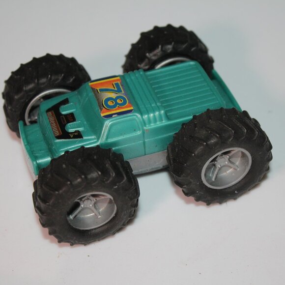 Vintage Double Sided Friction 4x4 Race‎ Car *TY - Picture 3 of 5